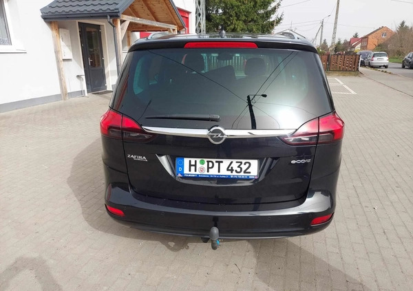 Opel Zafira cena 26500 przebieg: 181604, rok produkcji 2014 z Łuków małe 46